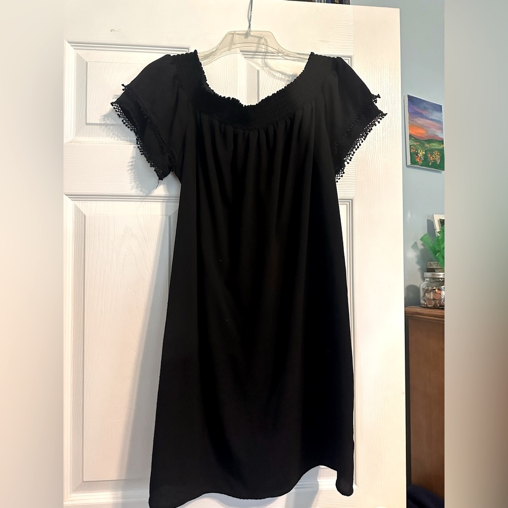Black Dress with Lace
